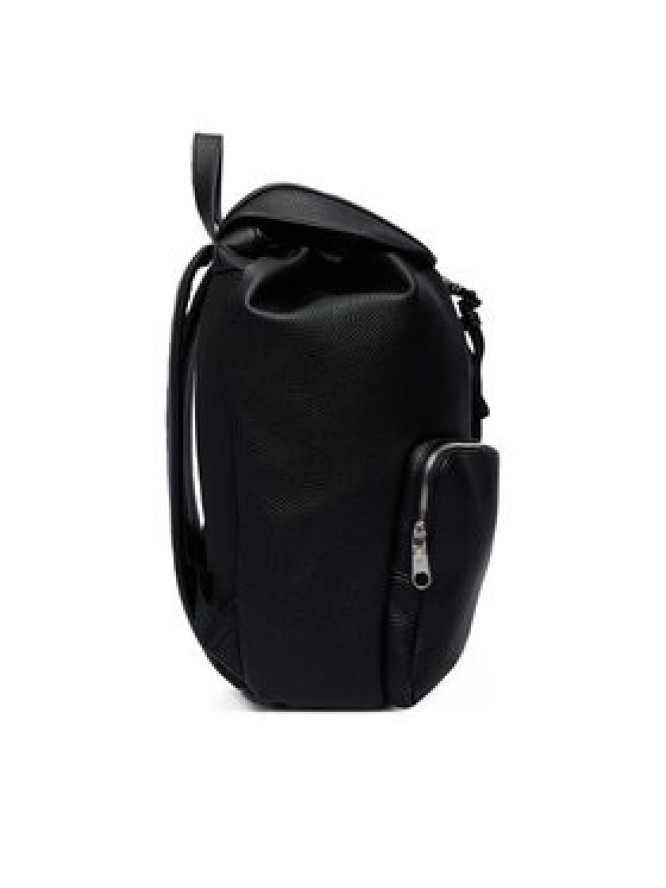Calvin Klein Plecak Weebbing Strap Flap Backpack LV04F3645G Czarny