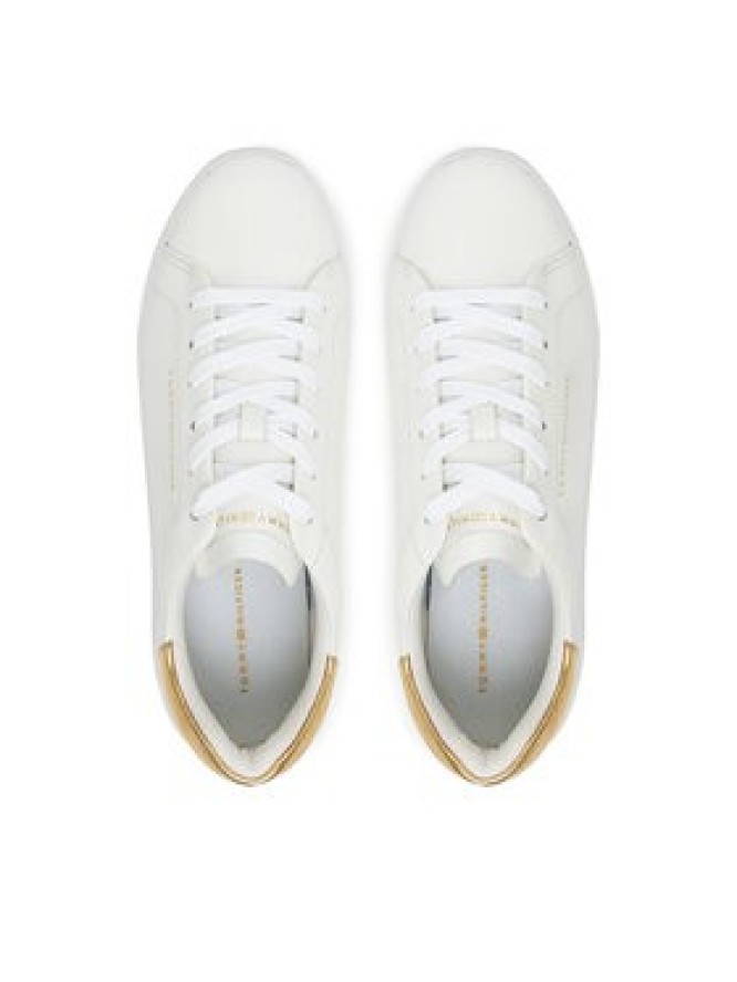 Tommy Hilfiger Sneakersy Essential Platform Court Sneaker FW0FW08756 Biały