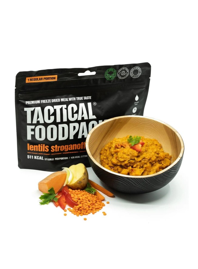 Liofilizat Tactical Foodpack Soczewica a la Stroganow 440 g