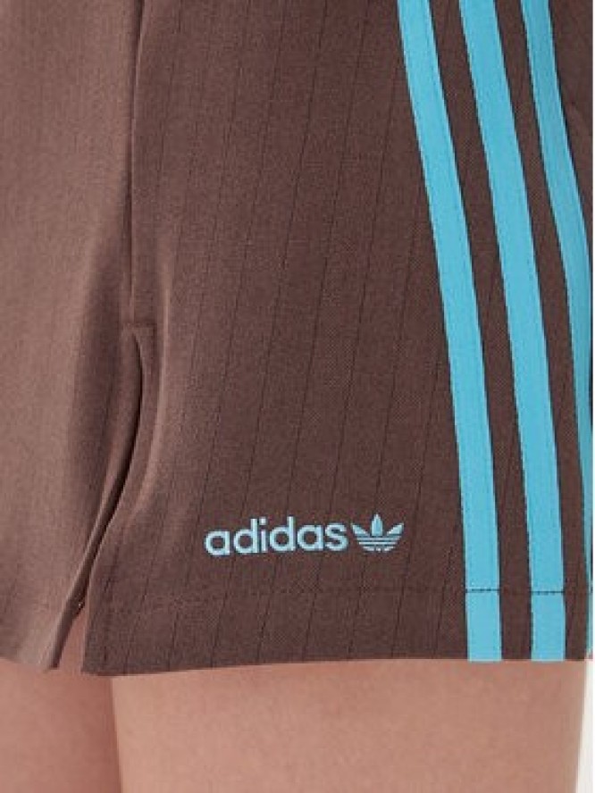 adidas Spódnica mini JX5305 Brązowy Regular Fit