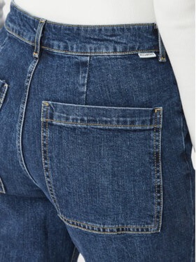 Billabong Jeansy Be Free EBJDP03014 Granatowy Wide Leg