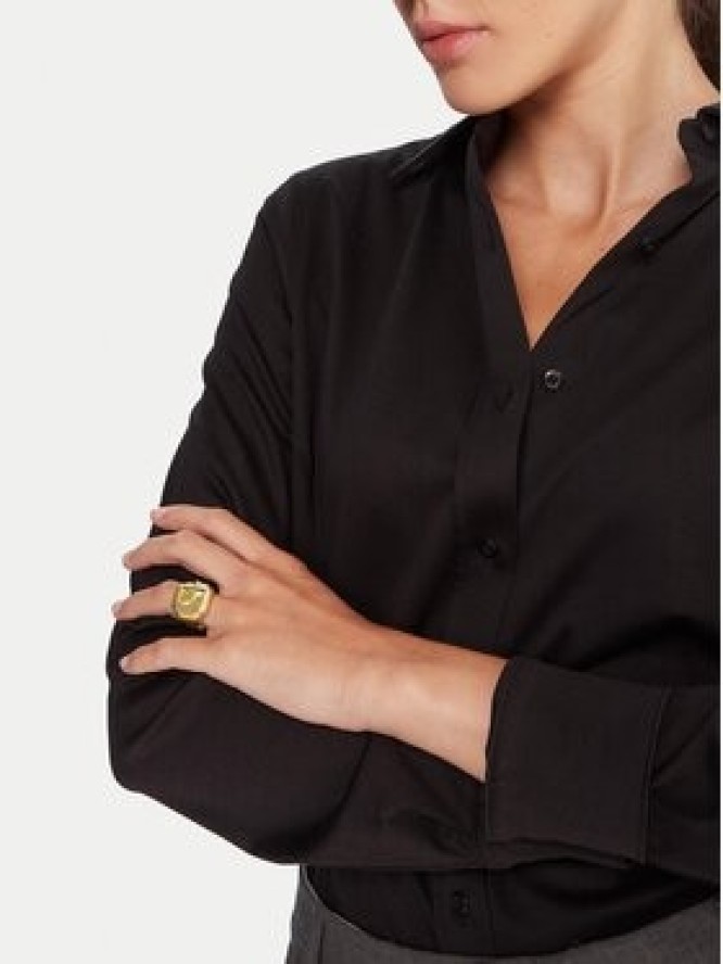 Fossil Zegarek Watch Ring ES5343 Złoty