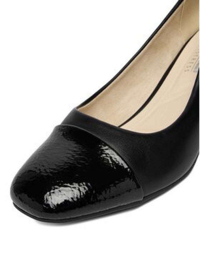 Rieker Czółenka 44760-00 Czarny