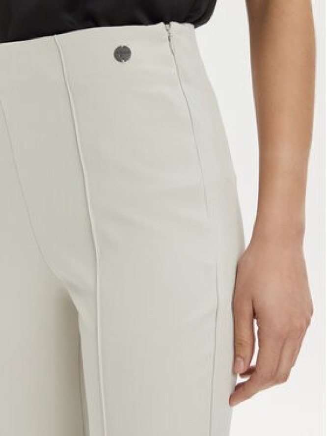 Tamaris Apparel Spodnie materiałowe Arad TAW0880 Écru Slim Fit