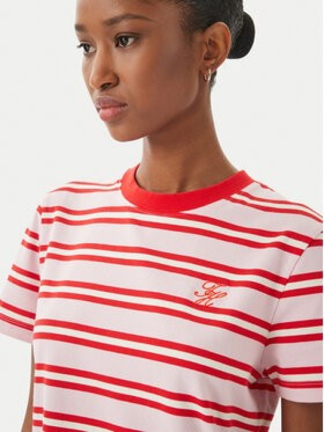 Tommy Hilfiger T-Shirt WW0WW48699 Różowy jasny Regular Fit