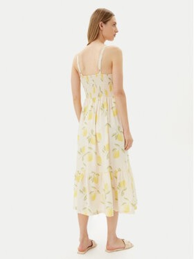 ONLY Sukienka letnia Eve 15350884 Beżowy Regular Fit