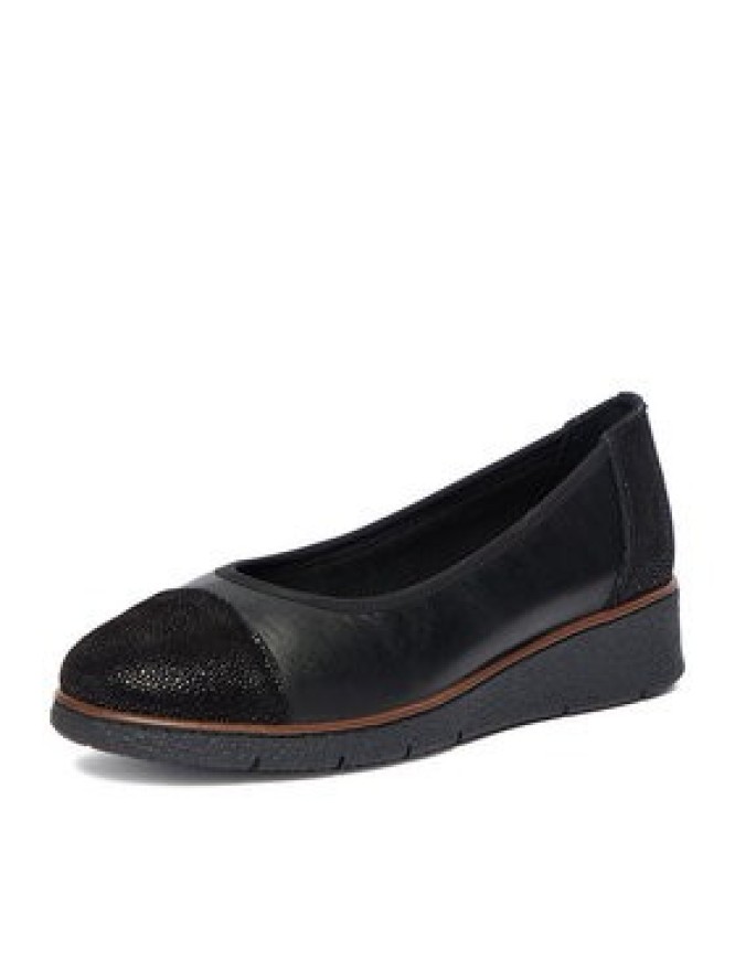 Go Soft Baleriny CEO-WI16-FLEXX-02 Czarny