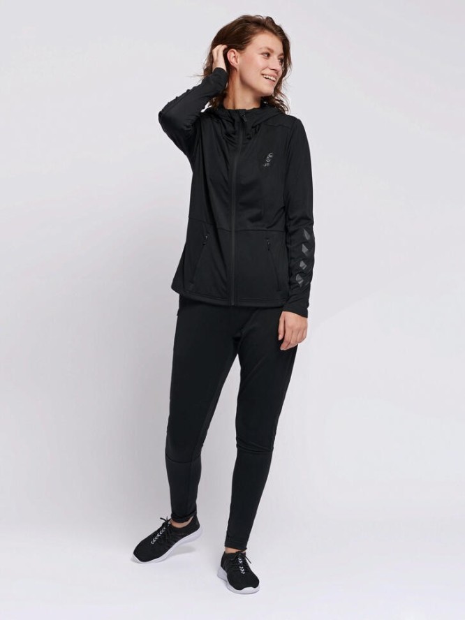 Bluza fitness damska Hummel zip Selby