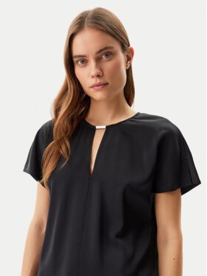 Calvin Klein Bluzka K20K208191 Czarny Regular Fit