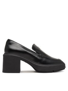 Calvin Klein Półbuty Block Heel Loafer Lth Hdw HW0HW03176 Czarny