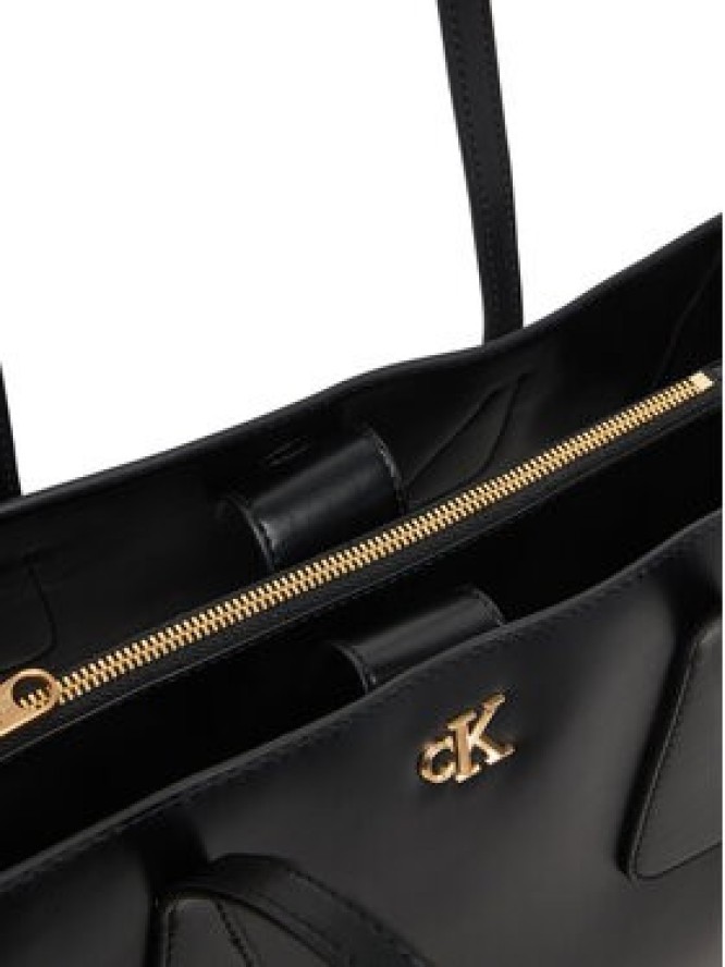 Calvin Klein Torebka Ck Medium Work Tote LV04F3442G Czarny