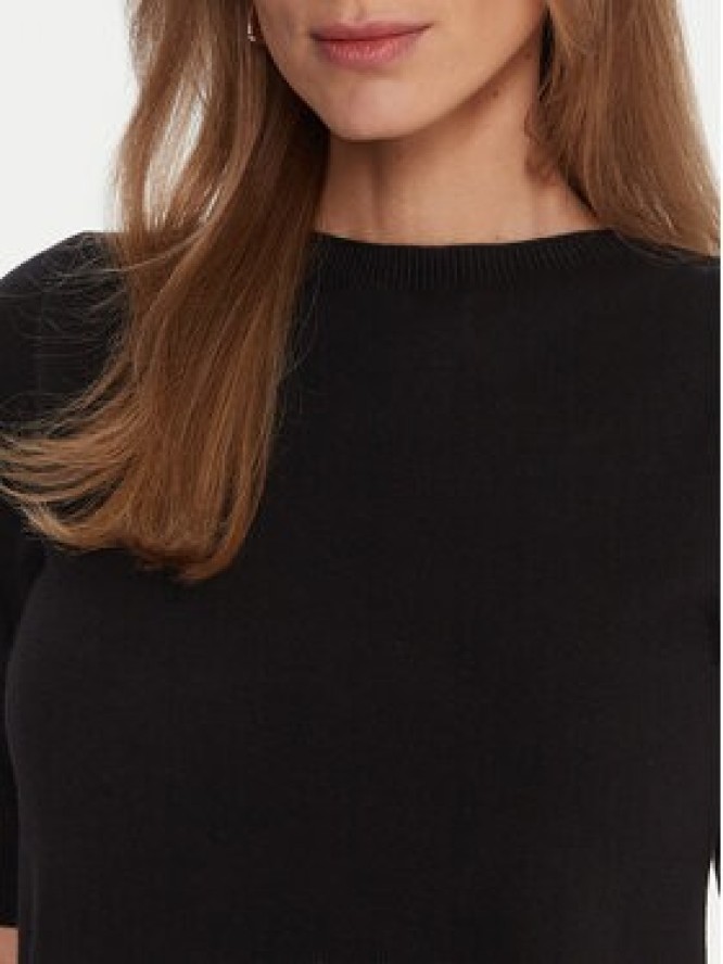 Kontatto Sweter 3M0804C Czarny Regular Fit