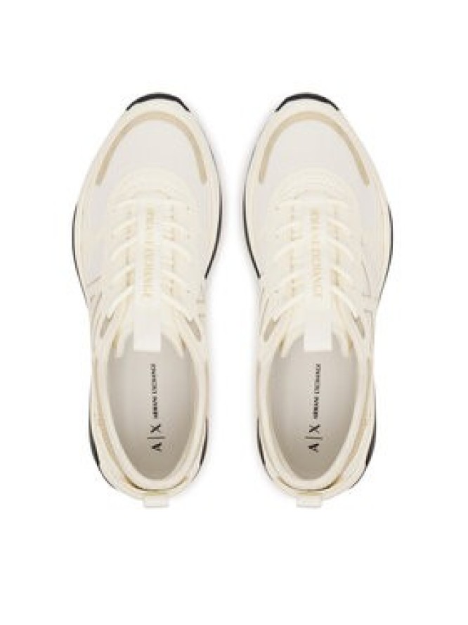 Armani Exchange Sneakersy XDX039 XV311 MZ128 Écru