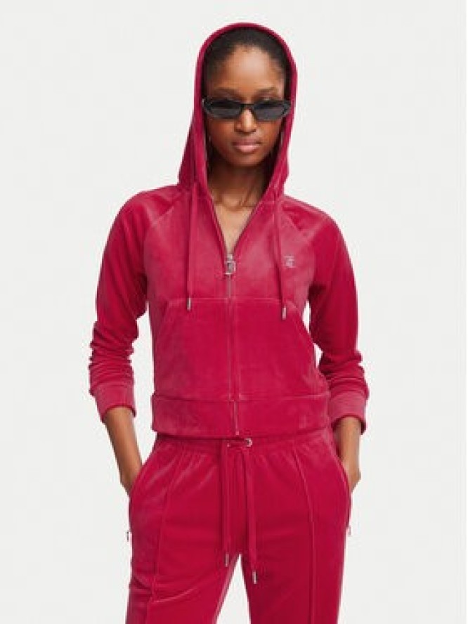 Juicy Couture Bluza Madison JCWA122001 Czerwony Slim Fit
