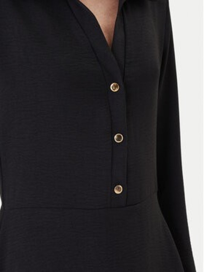 Morgan Sukienka koszulowa 251-RBREST Czarny Regular Fit