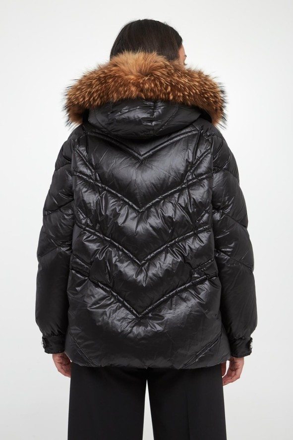 Kurtka damska z futerkiem ERMANNO FRIENZE