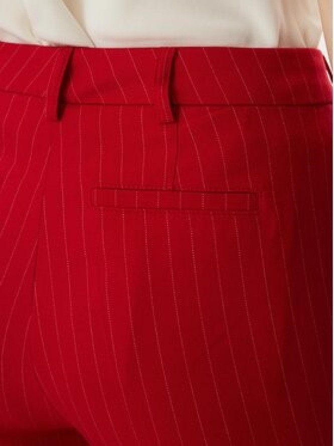 Morgan Spodnie materiałowe 261-PLOVE.F Czerwony Regular Fit