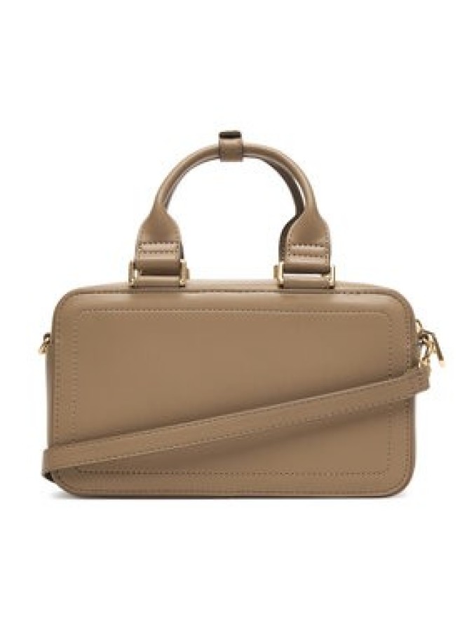 Calvin Klein Torebka Bold Ck Elongated Mini Tote LV04F3411G Beżowy