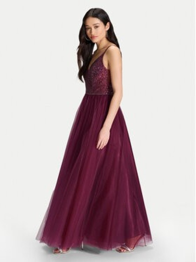 Hey Kyla Sukienka wieczorowa 5AJ127HK Bordowy Regular Fit