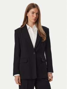 KARL LAGERFELD Marynarka B4W14019 Czarny Regular Fit