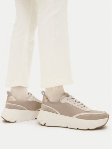 Geox Sneakersy D Diamanta D66UFA 09B22 C0084 Beżowy