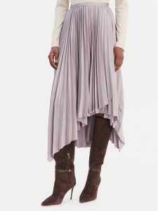 BOSS Spódnica plisowana C_Vlantel 50558807 Fioletowy Regular Fit