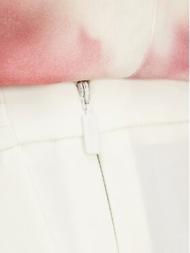 Marciano Guess Spodnie materiałowe 5RGB02 7115A Écru Regular Fit