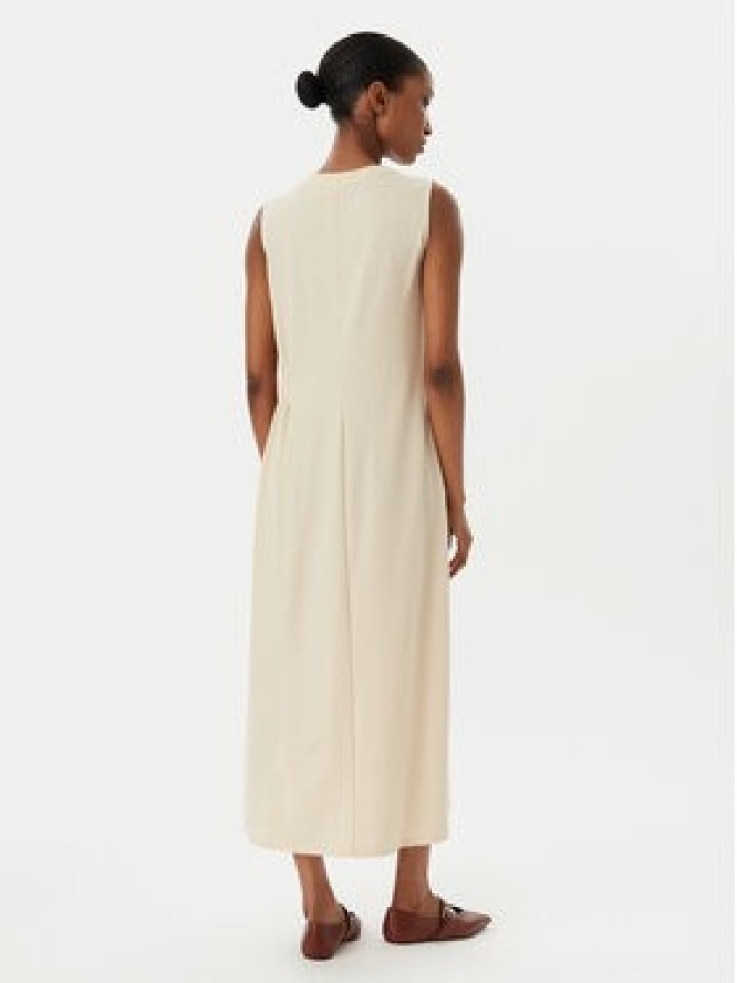 Weekend Max Mara Sukienka letnia Tenebre 2515621032 Écru Regular Fit