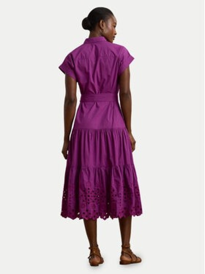 LAUREN RALPH LAUREN Sukienka koszulowa 200970821001 Fioletowy Regular Fit