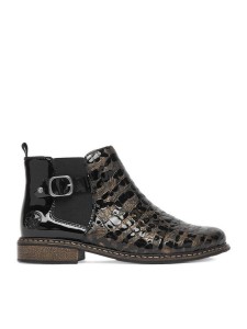 Rieker Botki CEO-Z4965-90 Brązowy ciemny
