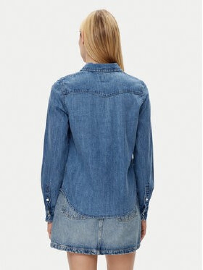 Guess Jeans Koszula W5RH35 D5M81 Niebieski Regular Fit