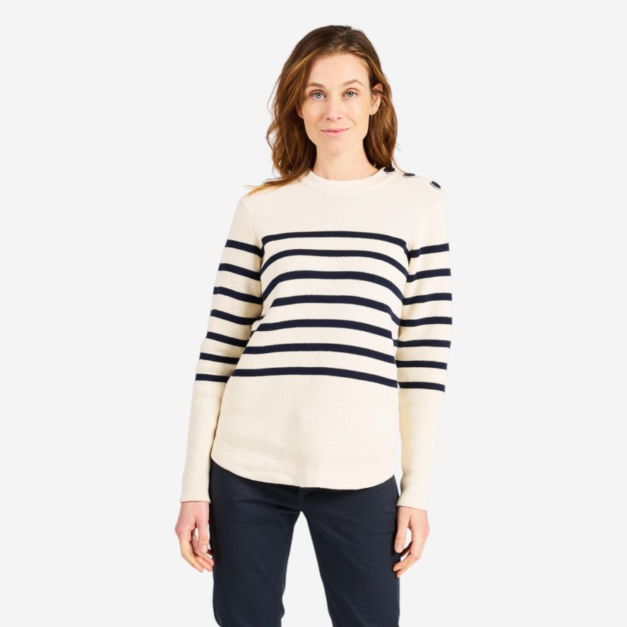 Sweter marynarski damski Tribord 100