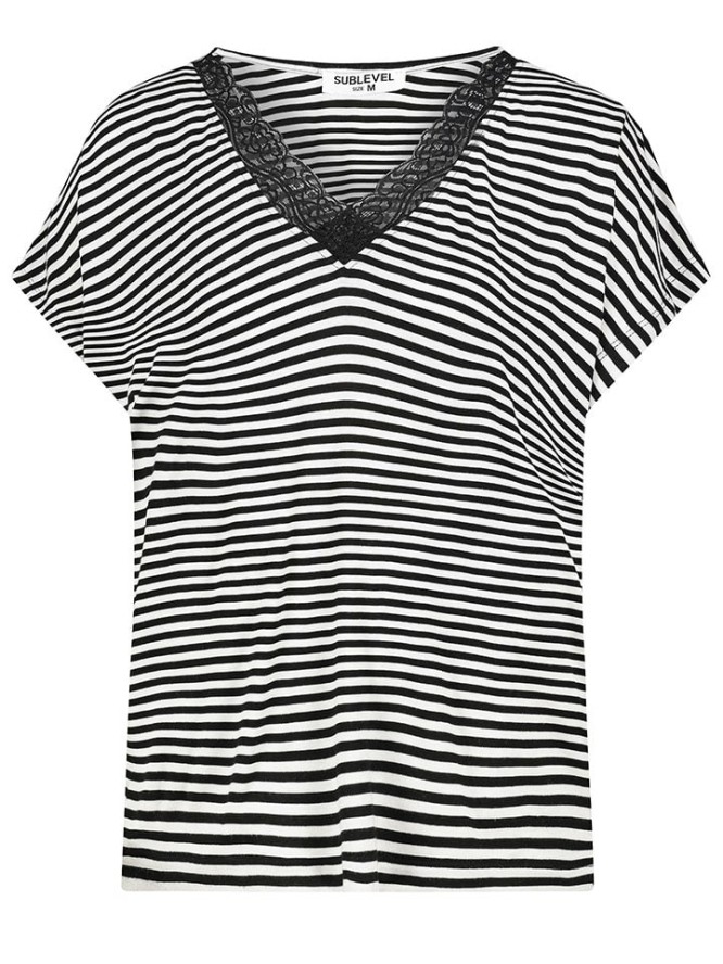 Sublevel Koszulka w kolorze czarnym rozmiar: M
