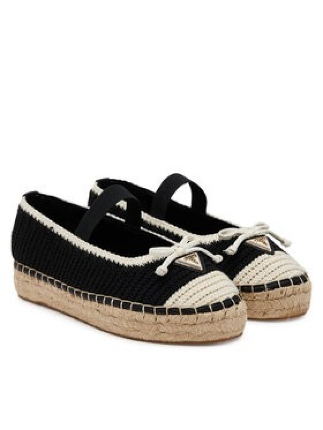 Guess Espadryle FLJJON FAB02 Czarny