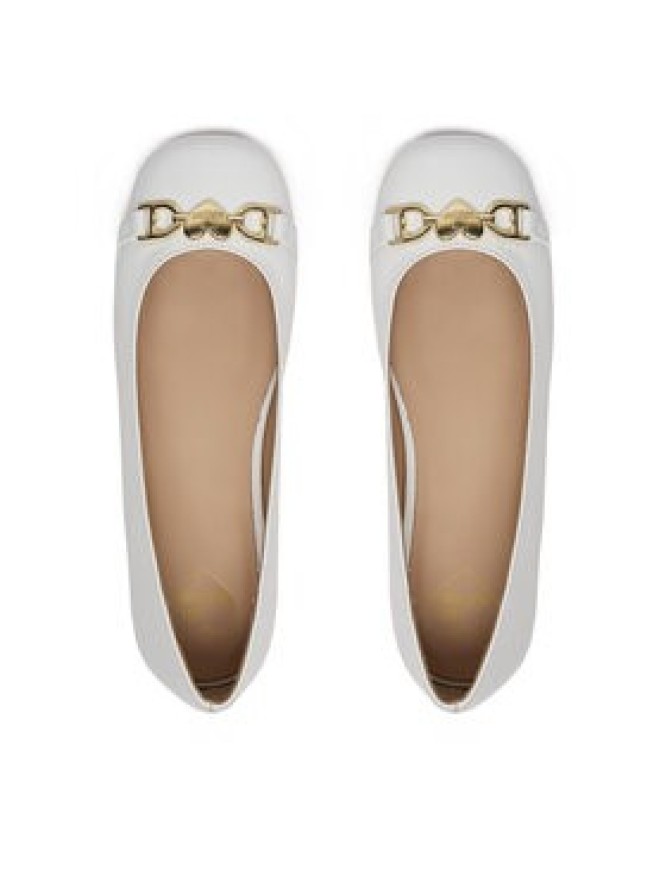 LOVE MOSCHINO Baleriny JA11011G1MII0100 Biały