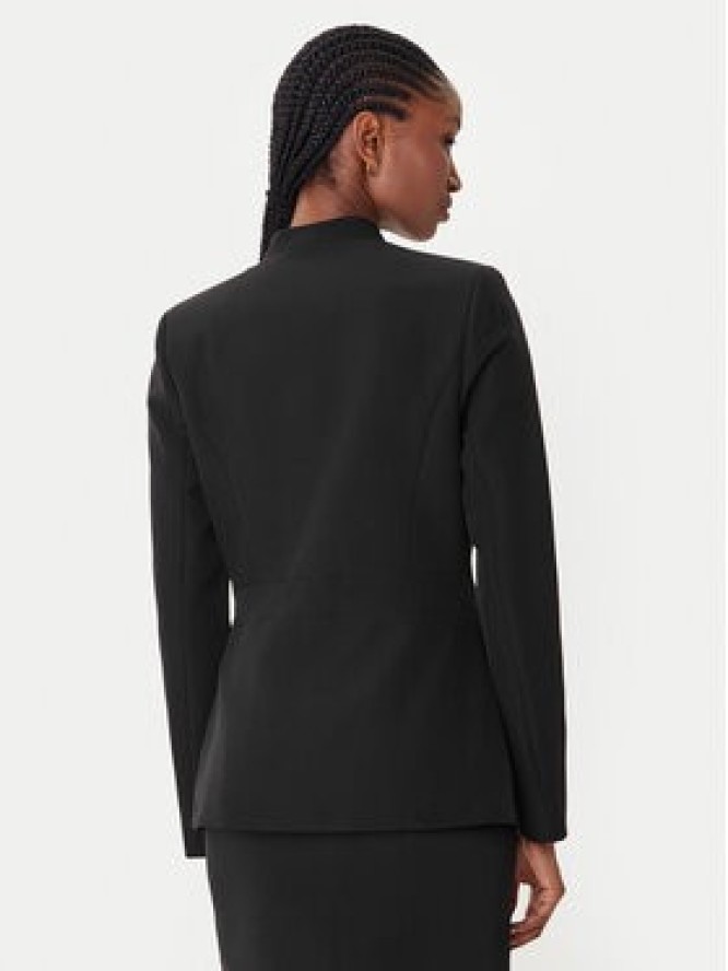 Rinascimento Marynarka CFC0126208003 Czarny Slim Fit