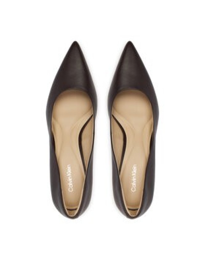 Calvin Klein Szpilki Ess Stiletto 70 HW0HW02607 Bordowy