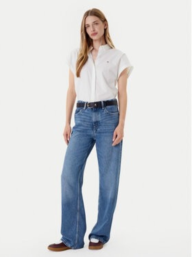 Tommy Hilfiger Koszula WW0WW45897 Biały Relaxed Fit