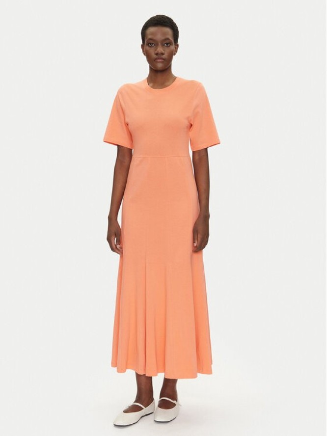 Bomboogie Sukienka codzienna AW8942TJOR5 Pomarańczowy Regular Fit