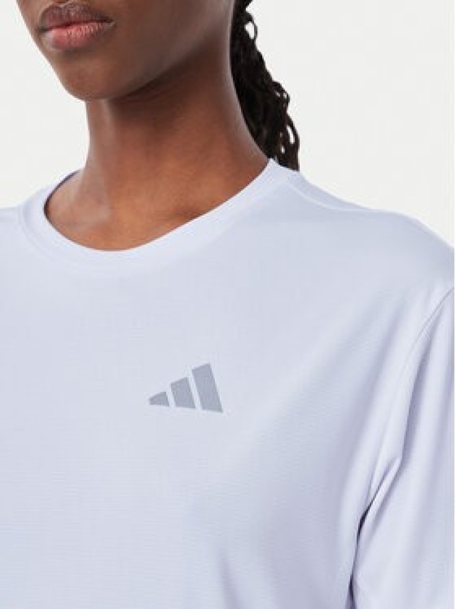 adidas Koszulka techniczna Adi365 Running Essentials KG3226 Fioletowy jasny Regular Fit