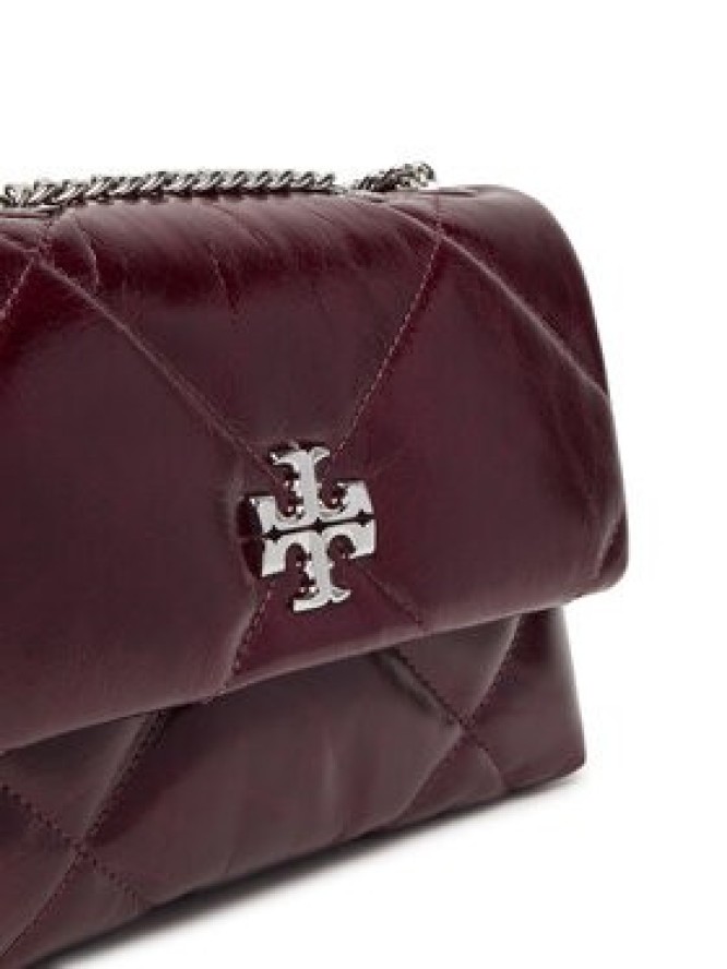 Tory Burch Torebka Kira Diamond 169326 Bordowy