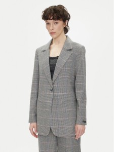 Pepe Jeans Marynarka Flavia PL402503 Szary Regular Fit