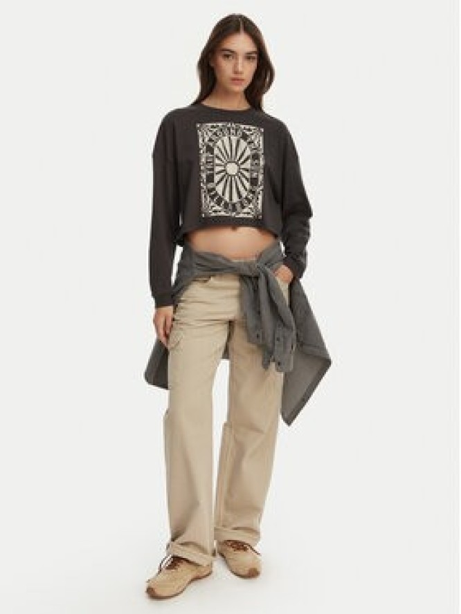 Billabong Bluzka Trip Around EBJZT00491 Szary Cropped Fit