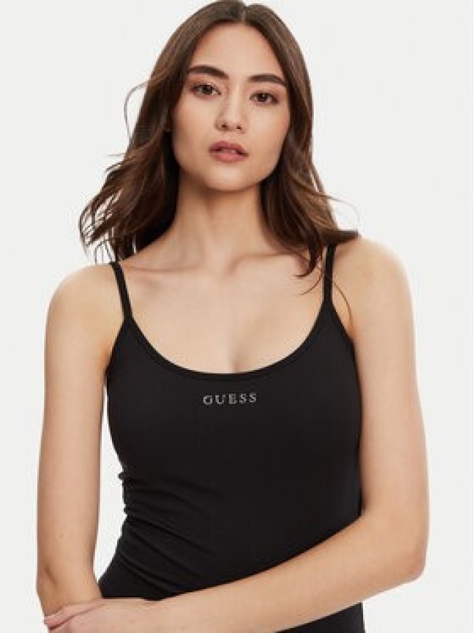 Guess Top V5RP09 KCD02 Czarny Regular Fit