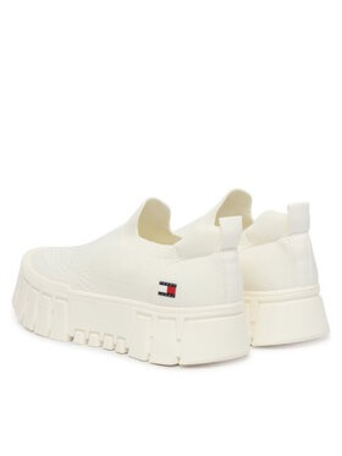 Tommy Jeans Sneakersy Tjw Chunky Knit Sneaker EN0EN03014 Biały
