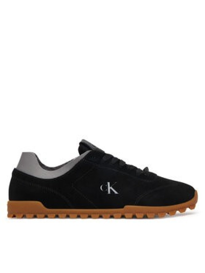 Calvin Klein Sneakersy Low Profile Run MG Sue HW0HW03150 Czarny