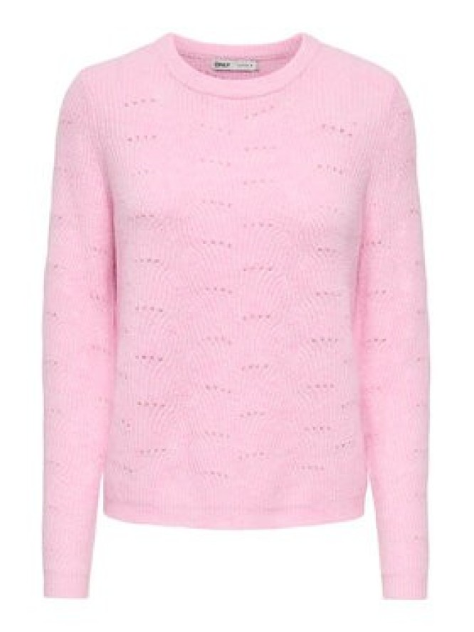 ONLY Sweter 15234745 Różowy Regular Fit