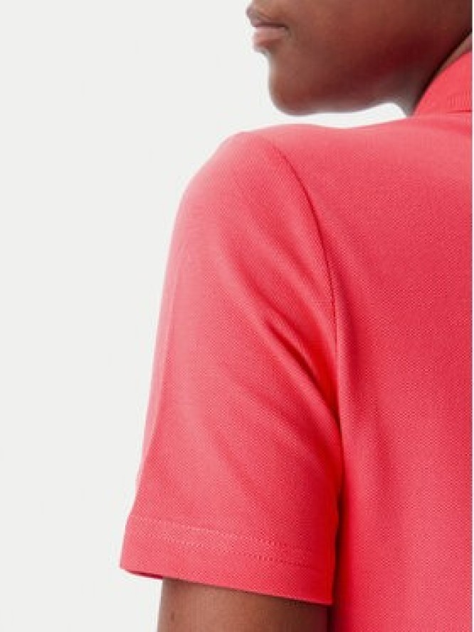 Tommy Jeans Sukienka codzienna Badge DW0DW20302 Różowy Regular Fit