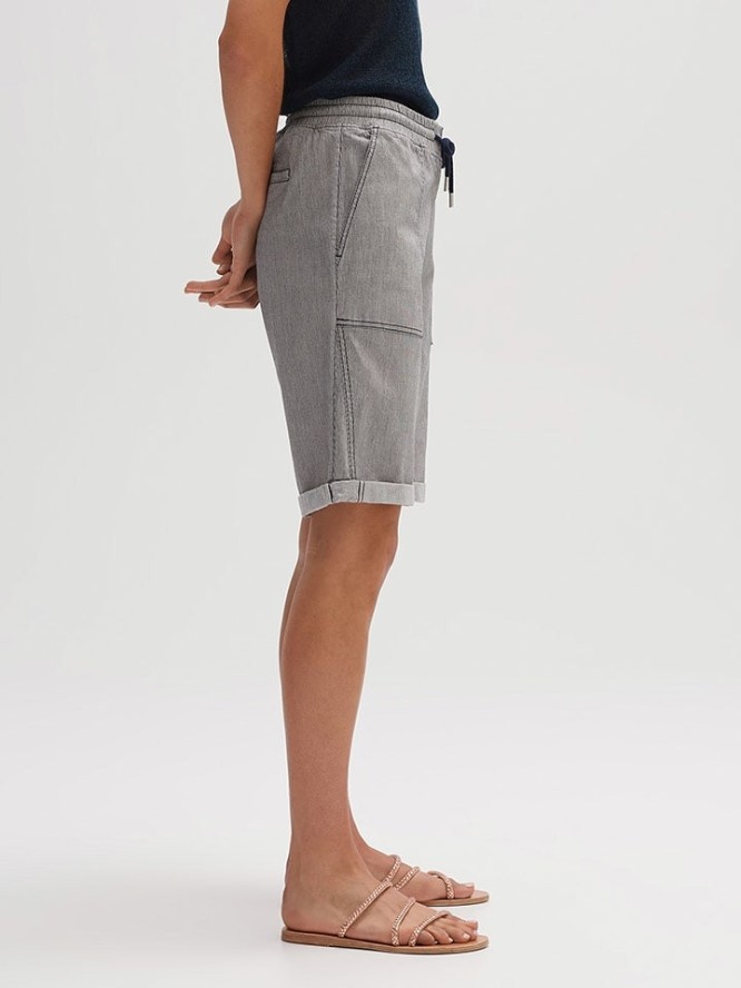 OPUS Bermudy "Melvita" w kolorze szarym rozmiar: 38