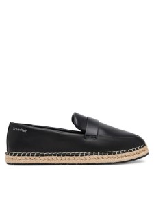Calvin Klein Espadryle Espadrille W/Ck Hw - Lth HW0HW02390 Czarny